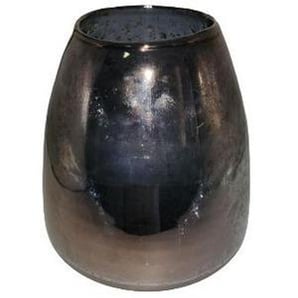 Cor Mulder Teelichtglas , Grau , Glas , 25 cm , Dekoration, Windlichter & Kerzenhalter, Teelichthalter