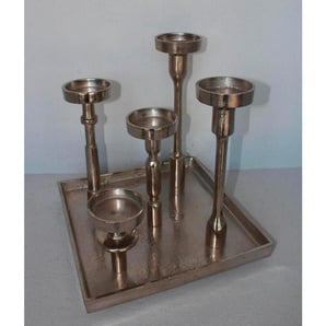 Cor Mulder Teelichtständer , Metall , 36x39 cm , Dekoration, Windlichter & Kerzenhalter, Teelichthalter