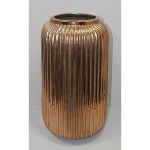 Cor Mulder Vase, Champagner, Keramik, 28x48x28 cm, zum Stellen, auch für frische Blumen geeignet, Dekoration, Vasen, Keramikvasen