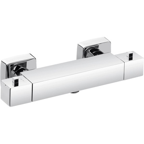 Brausethermostat CORNAT Zaida Armaturen silberfarben (silber) Duscharmaturen Armaturen Messing, verchromt