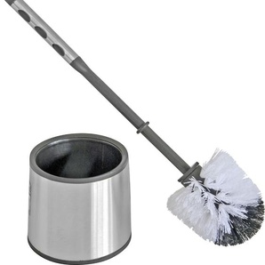 Coronet WC-Garnitur - Metall Edition silber/schwarz GLO782137830