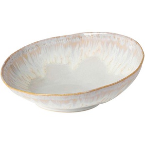 Costa Nova Schale Brisa, Weiß, Keramik, rund, 8.5 cm, Handmade in Europe, Essen & Trinken, Geschirr, Schalen & Schüsseln, Schalen