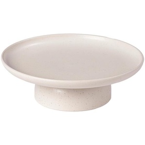 Costa Nova Tortenplatte Pacifica, Creme, Keramik, rund, 9 cm, Handmade in Europe, Backen, Kuchentransportboxen