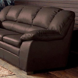 2,5-Sitzer COTTA Sofas Gr. B/H/T: 181 cm x 90 cm x 92 cm, Luxus-Microfaser, braun 2-Sitzer Sofas