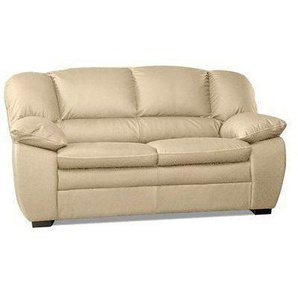 2-Sitzer COTTA Sofas Gr. B/H/T: 159 cm x 90 cm x 92 cm, Luxus-Kunstleder, beige (creme) 2-Sitzer-Sofa Polstermöbel 2-Sitzer Sofas