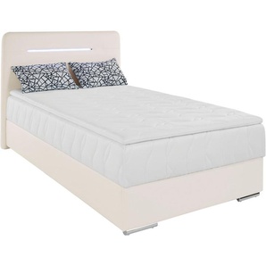 COTTA Boxbett Lighstar, inklusive LED-Beleuchtung, Topper, Bettkasten und Zierkissen