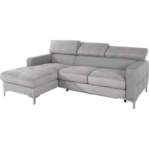 COTTA Ecksofa Sammy L-Form, mit Kopfteilverstellung, wahlweise mit Bettfunktion & Bettkasten