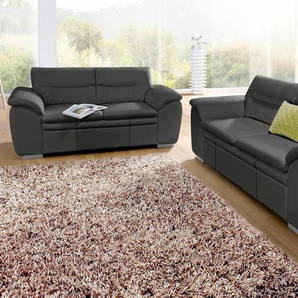 COTTA Polstergarnitur Leandra, Set bestehend aus: 2-Sitzer & 2,5-Sitzer