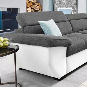 COTTA Polstergarnitur Speedway, (Set), Set: bestehend aus 2,5-Sitzer Sofa und Hocker, 2,5-Sitzer