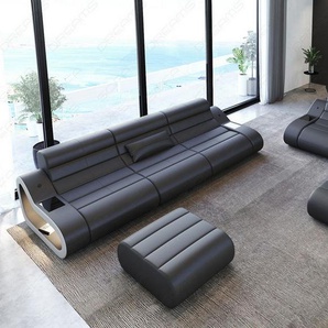 Couchgarnitur Concept 3er und 2er Leder