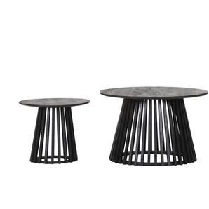 Couchtisch 2er Set  Cage ¦ schwarz