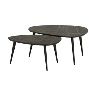 uno Couchtisch 2er Set  Dortmund ¦ grau ¦ Maße (cm): B: 60 H: 45