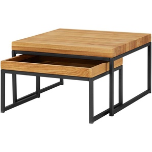 Couchtisch 2er-Set  Isko ¦ holzfarben