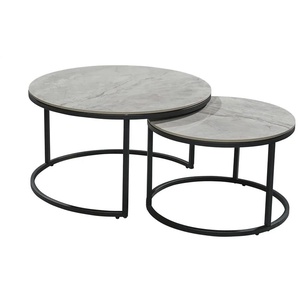 Couchtisch 2er Set  Schönwölkau ¦ grau