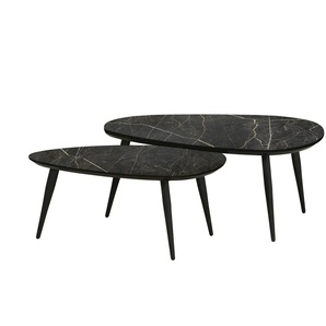 Couchtisch 2er-Set XL Dortmund ¦ grau