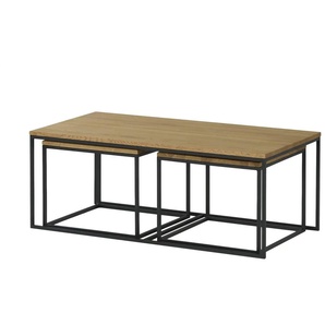 Couchtisch 3er Set  Illesheim ¦ holzfarben ¦ Maße (cm): B: 60 H: 45