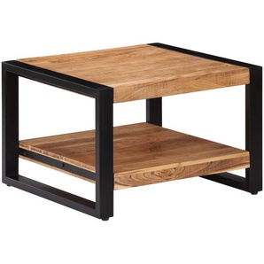 Couchtisch 60x60x40 cm Massivholz Akazie