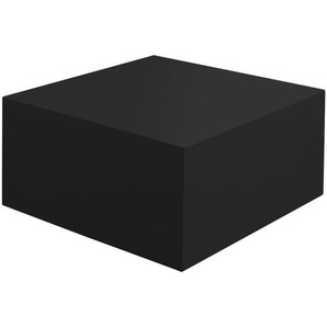 Couchtisch 60x60x30cm, schwarz, hochglanz lackiert - Wohnzimmertisch, Sofatisch