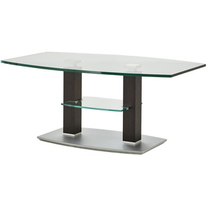 Couchtisch - schwarz - Materialmix - 70 cm - 46 cm | Möbel Kraft