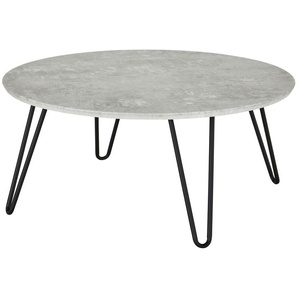 Couchtisch  Angus ¦ grau ¦ Maße (cm): H: 35,5  Ø: 80