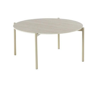 Couchtisch Basiluzzo ¦ beige ¦ Maße (cm): H: 40 Ø: 85