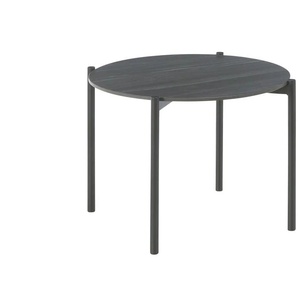 Couchtisch  Basiluzzo ¦ schwarz ¦ Maße (cm): H: 45  Ø: 60