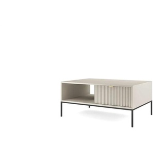 Couchtisch Nova ¦ beige ¦ Maße (cm): B: 104 H: 46