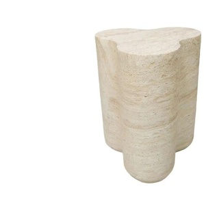 Couchtisch - beige - Materialmix - 36 cm - 45 cm | Möbel Kraft