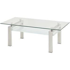 Couchtisch Beno ¦ transparent/klar ¦ Maße (cm): B: 60 H: 44