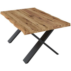 Couchtisch Bogie I 70 x 47 x 110cm Braun
