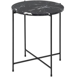 Couchtisch  Bottaro ¦ schwarz ¦ Maße (cm): H: 45  Ø: 42