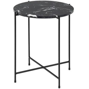 Couchtisch  Bottaro ¦ schwarz ¦ Maße (cm): H: 45  Ø: 42
