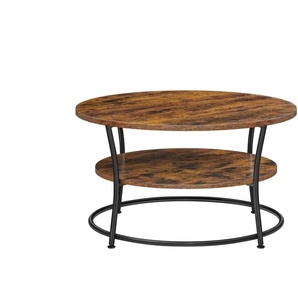 Couchtisch   ¦ braun ¦ Maße (cm): H: 45  Ø: 80