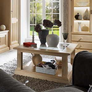 Couchtisch II 90 x 45 x 90cm Beige