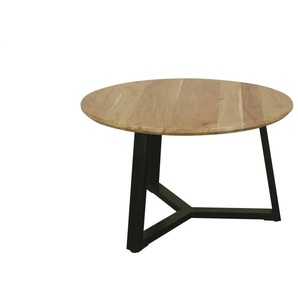 by Living Couchtisch  Cross ¦ braun ¦ Maße (cm): B: 75 H: 46