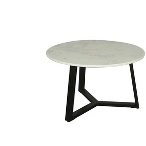 Couchtisch  Cross ¦ weiß ¦ Maße (cm): B: 75 H: 46