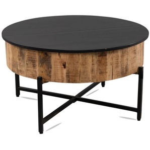 Couchtisch Fabio 2, massives Mangoholz
