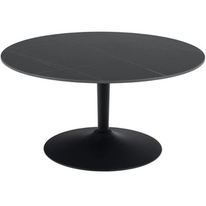 Couchtisch  Formica ¦ schwarz ¦ Maße (cm): H: 45  Ø: 90