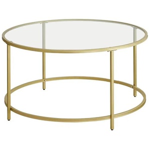 Couchtisch  Galletto ¦ gold ¦ Maße (cm): B: 84 H: 45,5