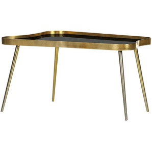 Couchtisch - gold - Materialmix - 50 cm - 48 cm | Möbel Kraft
