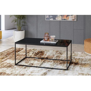 Couchtisch Habas 110 x 48 x 60cm Schwarz/Schwarz