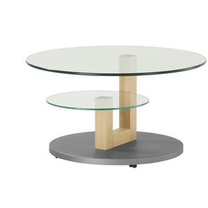 Couchtisch  Hadar ¦ holzfarben ¦ Maße (cm): H: 43  Ø: 80