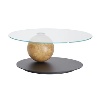 Couchtisch  Han ¦ schwarz ¦ Maße (cm): H: 37  Ø: 100