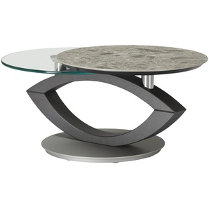 Couchtisch  Heideck ¦ grau ¦ Maße (cm): B: 60 H: 40