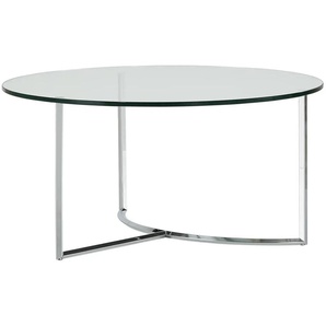 Couchtisch  Hesel ¦ transparent/klar ¦ Maße (cm): H: 36  Ø: 70