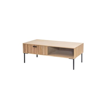 Couchtisch - holzfarben - Materialmix - 58 cm - 41 cm | Möbel Kraft