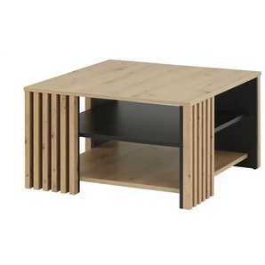 Couchtisch - holzfarben - Materialmix - 80 cm - 45 cm | Möbel Kraft