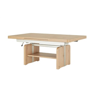 Couchtisch - holzfarben - Materialmix - 80 cm - 56 cm | Möbel Kraft