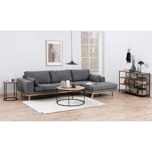 Couchtisch III Ø 80cm Braun
