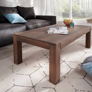 Couchtisch Indra Akazie Braun 120x70 cm Massivholz, Couchtische